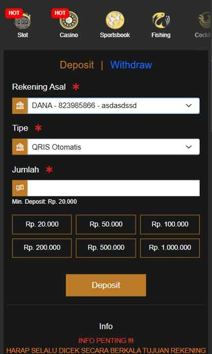 cara deposit Jayaslot Update On
